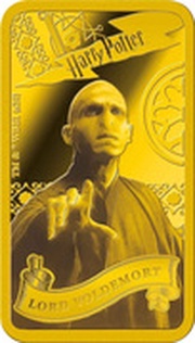 5 Dollars - Elizabeth II Lord Voldemort, Cook Islands, 2020 reverse image
