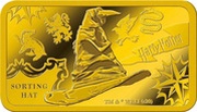5 Dollars - Elizabeth II Sorting Hat, Cook Islands, 2020 reverse image
