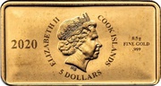 5 Dollars - Elizabeth II The Hogwarts Express obverse image