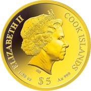 5 Dollars - Elizabeth II Bud Spencer and Terence Hill obverse image