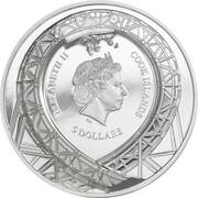 5 Dollars - Elizabeth II Loop the Loop obverse image