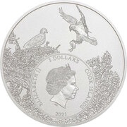 5 Dollars - Elizabeth II Brown Pelican obverse image