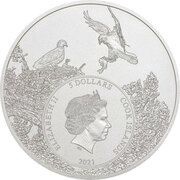 5 Dollars - Elizabeth II Gopher Tortoise obverse image