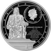 5 Dollars - Elizabeth II Benjamin Franklin obverse image