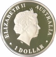 1 Dollar - Elizabeth II 4th Portrait - Saint Mary Mackillop obverse image