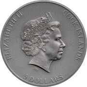 5 Dollars - Elizabeth II Trap Attack obverse image