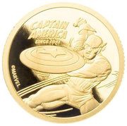 5 Dollars - Elizabeth II Captain America, Cook Islands, 2021 reverse image