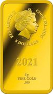 5 Dollars - Elizabeth II Harry Potter obverse image