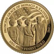 5 Dollars - Elizabeth II John F. Kennedy, Cook Islands, 2021 reverse image