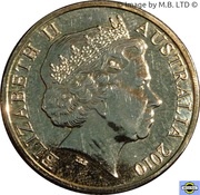 1 Dollar - Elizabeth II 4th Portrait - Inspirational Australians - Fred Hollows obverse image