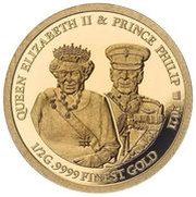 5 Dollars - Elizabeth II Death of Prince Philip, Cook Islands, 2021 reverse image