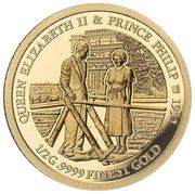 5 Dollars - Elizabeth II Kenya, Cook Islands, 2021 reverse image