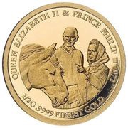 5 Dollars - Elizabeth II Sandringham's Wood Farm, Cook Islands, 2021 reverse image
