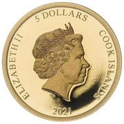 5 Dollars - Elizabeth II Visit to Germany obverse image