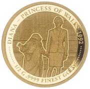 5 Dollars - Elizabeth II Mother Theresa, Cook Islands, 2021 reverse image