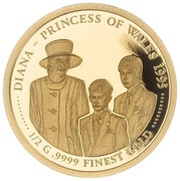 5 Dollars - Elizabeth II V-J Day, Cook Islands, 2021 reverse image