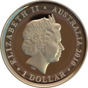 1 Dollar - Elizabeth II 4th Portrait - Sydney Cove Medallion - Silver Proof - High Relief obverse image