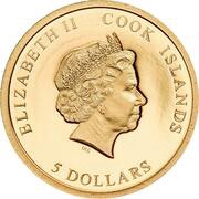 5 Dollars - Elizabeth II My dearest Teddy obverse image