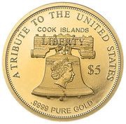 5 Dollars - Elizabeth II Quintuple Eagle obverse image