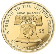 5 Dollars - Elizabeth II Double Eagle obverse image