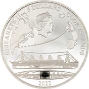 5 Dollars - Elizabeth II Titanic obverse image