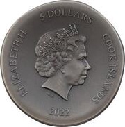 5 Dollars - Elizabeth II Pegasus obverse image
