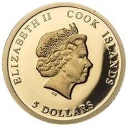 5 Dollars - Elizabeth II Walking Liberty obverse image