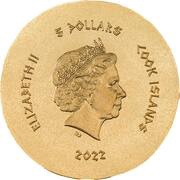 5 Dollars - Elizabeth II Dolphins and Tuna Cyzicus obverse image