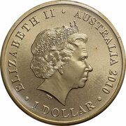 1 Dollar - Elizabeth II 4th Portrait - Lachlan Macquarie obverse image