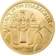 5 Dollars - Elizabeth II Legacy of the Pharaohs, Cook Islands, 2022 reverse image