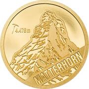 5 Dollars - Elizabeth II Matterhorn, Cook Islands, 2022 reverse image