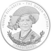 5 Dollars - Elizabeth II Queen Mother, Cook Islands, 2022 reverse image