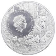 5 Dollars - Elizabeth II Coyote obverse image
