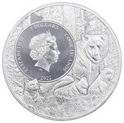 5 Dollars - Elizabeth II Northern Mockingbird obverse image