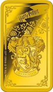 5 Dollars - Elizabeth II Gryffindor, Cook Islands, 2022 reverse image