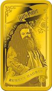 5 Dollars - Elizabeth II Rubeus Hagrid, Cook Islands, 2022 reverse image