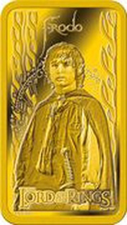 5 Dollars - Elizabeth II Frodo, Cook Islands, 2022 reverse image