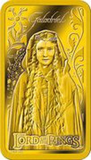 5 Dollars - Elizabeth II Galadriel, Cook Islands, 2022 reverse image