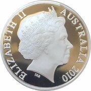 1 Dollar - Elizabeth II 4th Portrait - Lunar Year of the Tiger obverse image