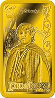 5 Dollars - Elizabeth II Samwise, Cook Islands, 2022 reverse image