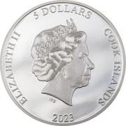 5 Dollars - Elizabeth II Posthumous; Eddie the Trooper obverse image