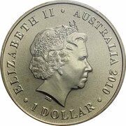 1 Dollar - Elizabeth II 4th Portrait - Year of the Tiger obverse image