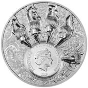 5 Dollars - Elizabeth II Posthumous; The Lion obverse image