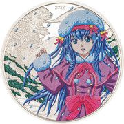 5 Dollars - Elizabeth II Posthumous; Winter, Cook Islands, 2023 reverse image