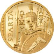 5 Dollars - Elizabeth II Posthumous; Sparta, Cook Islands, 2023 reverse image