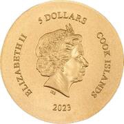 5 Dollars - Elizabeth II Posthumous; Arethusa obverse image