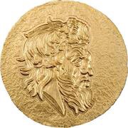 5 Dollars - Charles III Pan: Panticapaeum, Cook Islands, 2023 reverse image