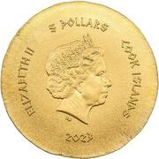 5 Dollars - Charles III Wine Grapes: Naxos obverse image