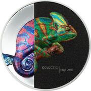 5 Dollars - Charles III Chameleon, Cook Islands, 2023 reverse image