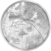 5 Dollars - Charles III Spider obverse image